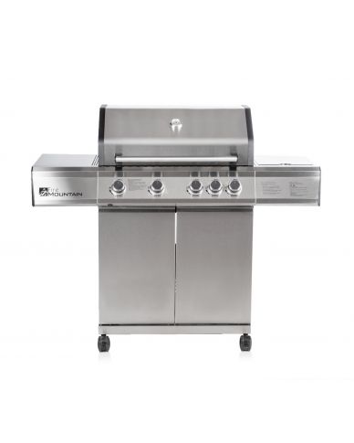 Premier Plus 4 burner gas barbecue with protective cover