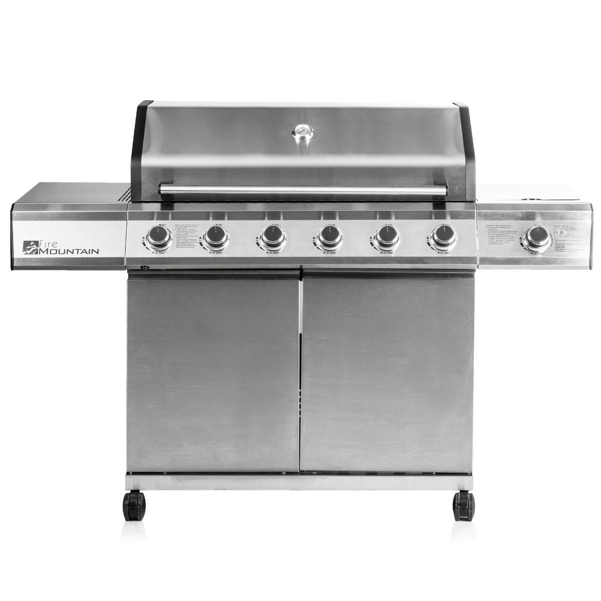 Premium 6 burner gas bbq hotsell